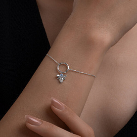 Браслет Diamant - Серебро 925, Фианит (арт. 94-150-00095-1)