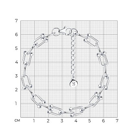 Браслет SOKOLOV - Серебро 925 (арт. 94051030)