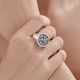 Кольцо SOKOLOV - Серебро 925, Фианит (арт. 95010233)