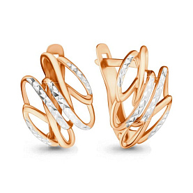 Серьги Аквамарин - Золото 585 (арт. 31611.1)