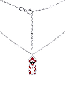 Колье POKROVSKY - Серебро 925, Эмаль (арт. 3121855Л06145)