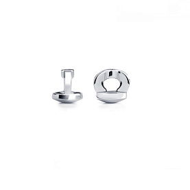 Серьги Platinum Lab. - Платина 950, Рубин, Бриллиант (арт. ПС-205Р-01)