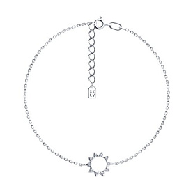 Браслет SOKOLOV - Серебро 925, Фианит (арт. 94050999)