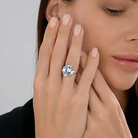 Кольцо SOKOLOV - Серебро 925, Эмаль (арт. 94014435)