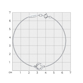 Браслет SOKOLOV - Серебро 925, Бриллиант (арт. 87050004)