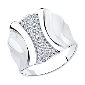 Кольцо Diamant - Серебро 925, Фианит (арт. 94-110-00904-1)