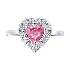 Кольцо SOKOLOV - Серебро 925, Фианит (арт. 94014692)