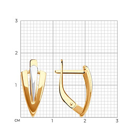 Серьги Diamant - Золото 585 (арт. 51-120-02787-1)