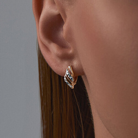 Серьги Diamant - Золото 585 (арт. 51-120-02258-1)