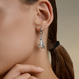 Серьги Diamant - Серебро 925 (арт. 94027386)