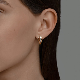 Серьги Diamant - Золото 585 (арт. 51-120-02787-1)