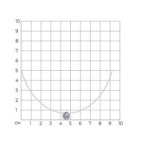Колье SOKOLOV - Серебро 925, Фианит (арт. 94070641)