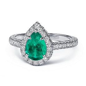 Кольцо Platinum Lab. - Платина 950 (арт. ПК-095И-01)