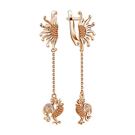 Серьги Talant - Серебро 925, Фианит (арт. 14-78-0007-17355)