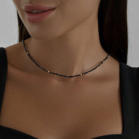 Колье Diamant - Серебро 925, Шпинель (арт. 93-370-01855-3)