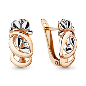 Серьги Аквамарин - Золото 375 (арт. 33629.8)