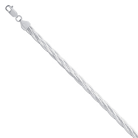 Браслет Красцветмет - Серебро 925 (арт. НБ22-026-3#0.40)