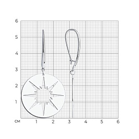 Серьги Diamant - Серебро 925 (арт. 94-121-01709-1)