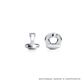 Серьги Platinum Lab. - Платина 950, Бриллиант (арт. ПС-087-05)