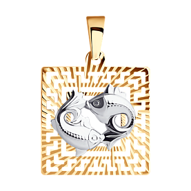 Подвеска SOKOLOV - Золото 375 (арт. 032231-4)