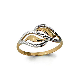 Кольцо Аквамарин - Золото 585 (арт. 52848.1)