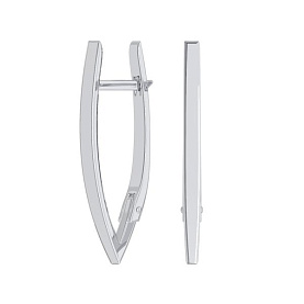 Серьги POKROVSKY - Серебро 925, Фианит (арт. 0201708-00245)