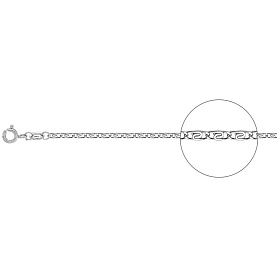 Цепочка Красцветмет - Серебро 925 (арт. НЦ22-046-3#0.40)