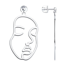 Серьги SOKOLOV - Серебро 925 (арт. 94025901)