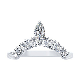 Кольцо SOKOLOV - Серебро 925, Фианит (арт. 94013501)