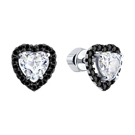 Серьги Diamant - Серебро 925, Фианит (арт. 94-122-00122-1)