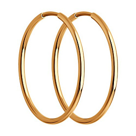 Серьги Diamant - Золото 585 (арт. 51-124-01589-1)