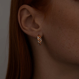 Серьги SOKOLOV - Серебро 925, Фианит (арт. 93020777)