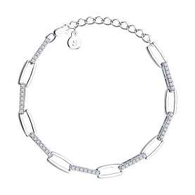 Браслет SOKOLOV - Серебро 925, Фианит (арт. 94050215)