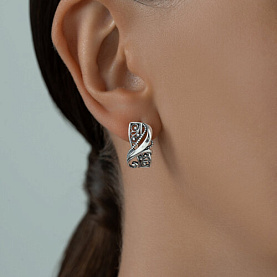 Серьги Diamant - Серебро 925 (арт. 95-120-01204-1)