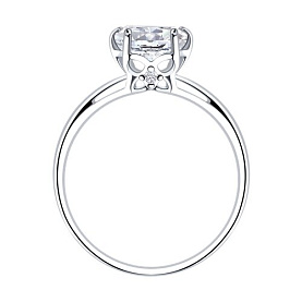 Кольцо SOKOLOV - Серебро 925, Фианит (арт. 94014650)