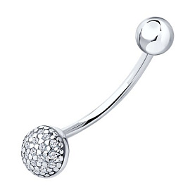 Пирсинг Diamant - Серебро 925, Фианит (арт. 94-160-02015-1)