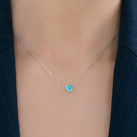 Колье SOKOLOV - Серебро 925, Фианит (арт. 94071333)