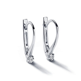 Серьги Platinum Lab. - Платина 950 (арт. ПС-008-01)