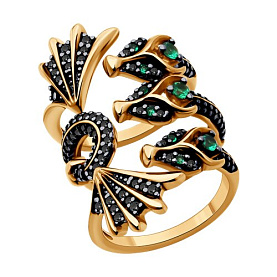 Кольцо SOKOLOV - Серебро 925, Фианит (арт. 93011116)