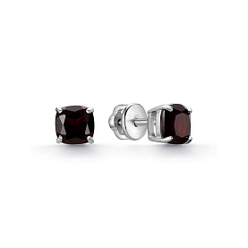 Серьги Дар - Серебро 925, Гранат (арт. С-5066рс404)