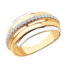 Кольцо Diamant - Серебро 925, Фианит (арт. 93-110-00426-1)
