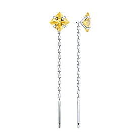 Серьги SOKOLOV - Серебро 925, Фианит (арт. 94027671-91)