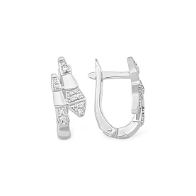 Серьги EFREMOV - Серебро 925, Фианит (арт. 12100113677-501)