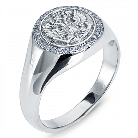 Кольцо Platinum Lab. - Платина 950, Бриллиант (арт. ПК-071-01)