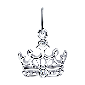 Подвеска Diamant - Серебро 925, Фианит (арт. 94-130-01087-1)