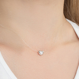 Колье SOKOLOV - Серебро 925, Фианит (арт. 94070154)