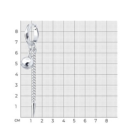 Серьга SOKOLOV - Серебро 925 (арт. 94170432)