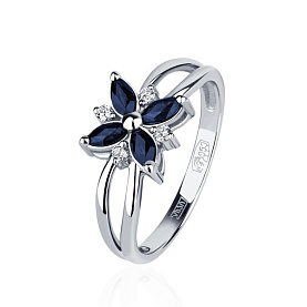 Кольцо Platinum Lab. - Платина 950 (арт. ПК-062С-01)