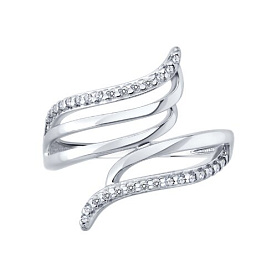 Кольцо Diamant - Серебро 925, Фианит (арт. 94-110-00197-1)