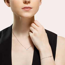 Браслет SOKOLOV - Серебро 925, Фианит (арт. 94050454)